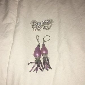 2 pairs of earrings! For only $6